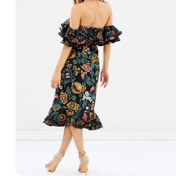 C/MEO Collective Immerse ruffle midi dress - Picture 15 of 16